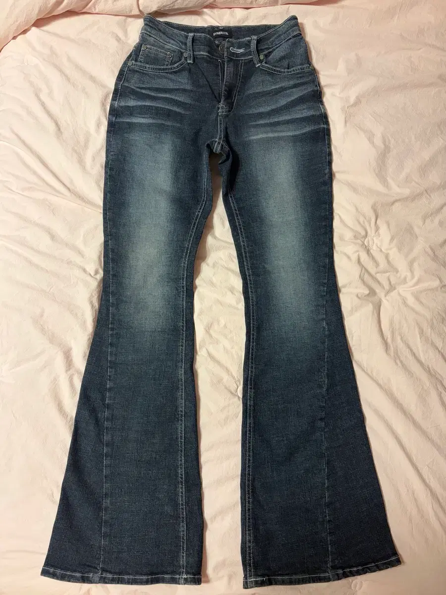시너진 CAT WASHING DENIM PANTS DEEP BLUE | 브랜드 중고거래 플랫폼